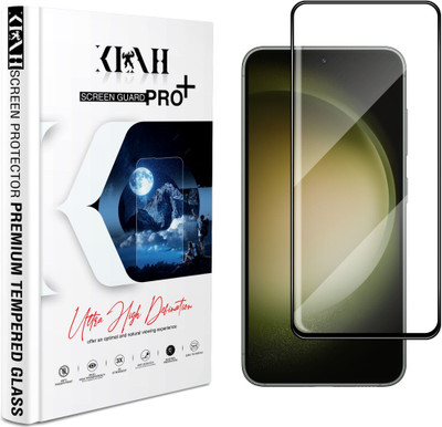 KLAH Edge To Edge Tempered Glass for Samsung Galaxy S23 5G(Pack of 1)