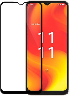 Knotyy Edge To Edge Tempered Glass for LAVA Blaze Pro(Pack of 1)