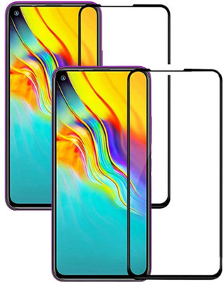 YuviKrissh Edge To Edge Tempered Glass for Apple iPhone SE(Pack of 2)