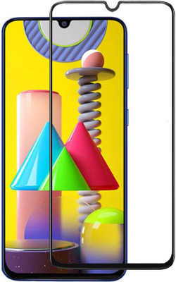 RCHJV Edge To Edge Tempered Glass for Samsung Galaxy M21(Pack of 1)