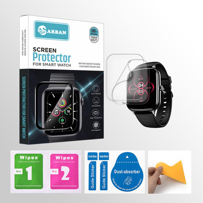 20SKY Impossible Screen Guard for BOXW2-boAt Wave Smart Smartwatch(Pack of 2)