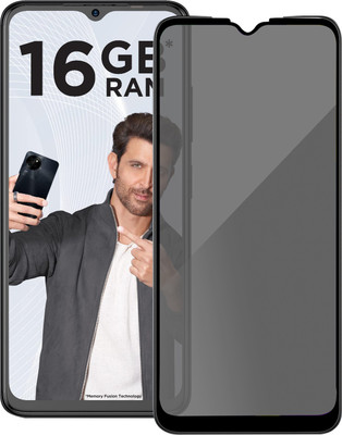 AuraX Edge To Edge Tempered Glass for itel S23(Pack of 1)