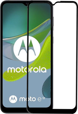 SRT Edge To Edge Tempered Glass for Motorola moto E13(Pack of 1)