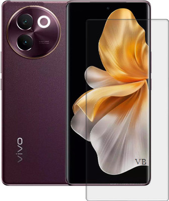 VISHRN CASES Edge To Edge Tempered Glass for vivo V30e, vivo V30e 5G(Pack of 1)