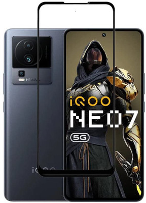 9H Edge To Edge Tempered Glass for VIVO IQOO NEO 7 5G-Screen Protector Full Hd Quality(Pack of 1)