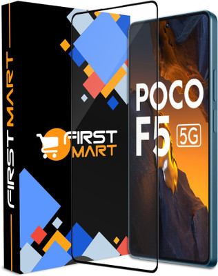 FIRST MART Edge To Edge Tempered Glass for Poco F5 5G, Poco F5, Poco F4 5G(Pack of 1)