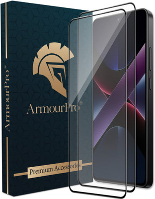 ArmourPro Edge To Edge Tempered Glass for Poco X7 Pro 5G(Pack of 2)