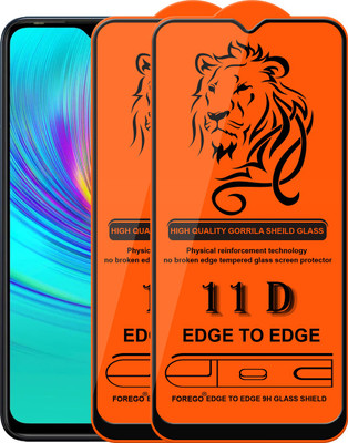 Forego Edge To Edge Tempered Glass for Infinix Smart 4 Plus(Pack of 2)