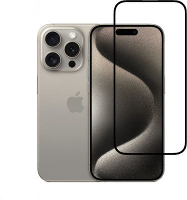 Flipkart SmartBuy Edge To Edge Tempered Glass for APPLE iPhone 15 Pro Max, iPhone 15 Pro Max Glass(Pack of 1)