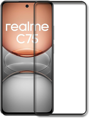 Bodoma Edge To Edge Tempered Glass for realme C75 5G(Pack of 1)