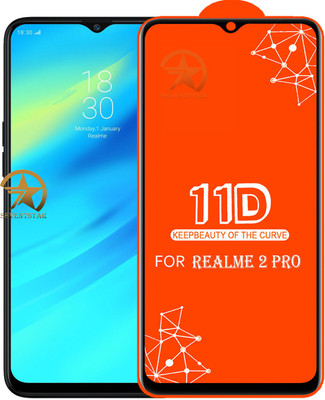 SEVEN7STAR Edge To Edge Tempered Glass for Realme 2 Pro(Pack of 1)