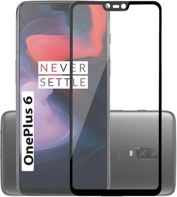 iCopertina Edge To Edge Tempered Glass for OnePlus 6(Pack of 1)