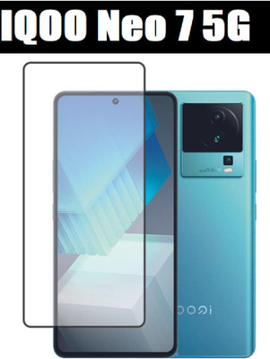 O2MG Edge To Edge Tempered Glass for IQOO Neo 7 5G(Pack of 1)