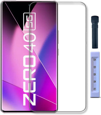 INFINITYWORLD Edge To Edge Tempered Glass for Infinix Zero 40 5G(Pack of 1)