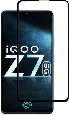SRT Edge To Edge Tempered Glass for iQoo Z7 5G(Pack of 1)
