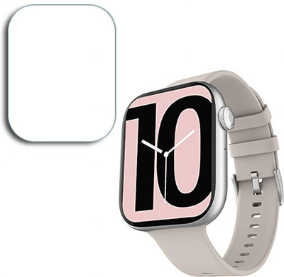 SOMTONE Edge To Edge Tempered Glass for Fire-Boltt Ring 3 Smart Watch 1.8 inch CREEN GUARD(Pack of 1)
