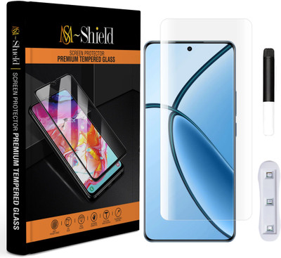 MS-Shield Edge To Edge Tempered Glass for Realme P1 Pro 5G(Pack of 1)