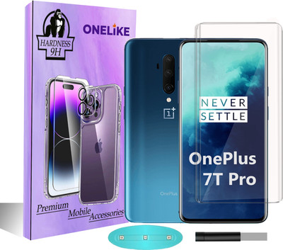OneLike Edge To Edge Tempered Glass for OnePlus 7T Pro(Pack of 1)