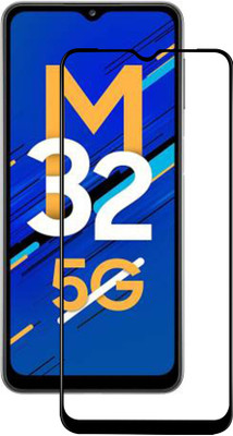 DMJHP Edge To Edge Tempered Glass for Samsung Galaxy A32 5G(Pack of 1)