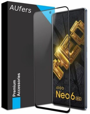 Aufers Edge To Edge Tempered Glass for iQOO Neo 6 5G, Vivo iQOO Neo 6 5G, iQOO 7 5G, Vivo iQOO 7 5G, iQOO 7 Legend 5G, Vivo iQOO 7 Legend 5G, iQOO 9 SE 5G, Vivo iQOO 9 SE 5G(Pack of 1)