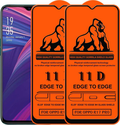 INT Edge To Edge Tempered Glass for OPPO-R17 PRO(Pack of 2)