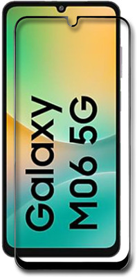 SNMART Edge To Edge Tempered Glass for Samsung Galaxy M06 5G(Pack of 1)