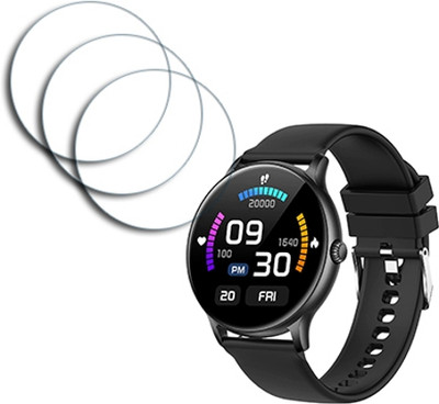 ARBAN Edge To Edge Tempered Glass for Fire-Boltt Phoenix Smart Watch with Bluetooth Calling 1.3 inch SMARTWATCH SCREEN GUARD(Pack of 3)