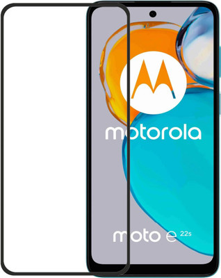 SNMART Edge To Edge Tempered Glass for Motorola e22s,Moto e22s,MOTOROLA E22s,MOTO E22s(Pack of 1)