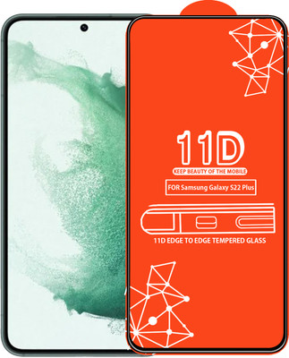 Roxel Edge To Edge Tempered Glass for Samsung Galaxy S22 Plus(Pack of 1)