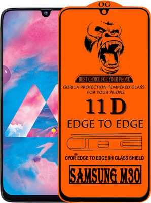 CYOR Edge To Edge Tempered Glass for SAMSUNG M30(Pack of 1)
