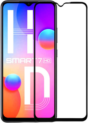 EITANSHA CREATION Edge To Edge Tempered Glass for Infinix Smart 7 HD(Pack of 1)