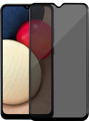 HUPSHY Edge To Edge Tempered Glass for SAMSUNG Galaxy M02S(Pack of 1)