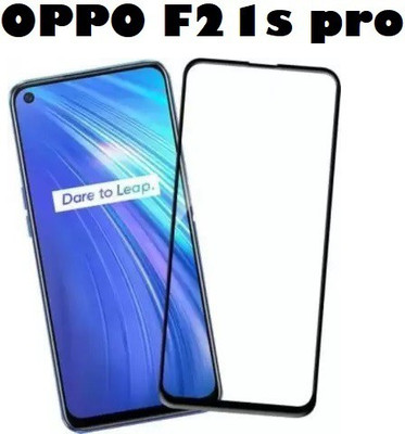 LIKEDESIGN Edge To Edge Tempered Glass for Oppo F21s Pro(Pack of 1)