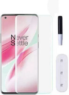 Sarju Edge To Edge Tempered Glass for OnePlus 8T(Pack of 1)