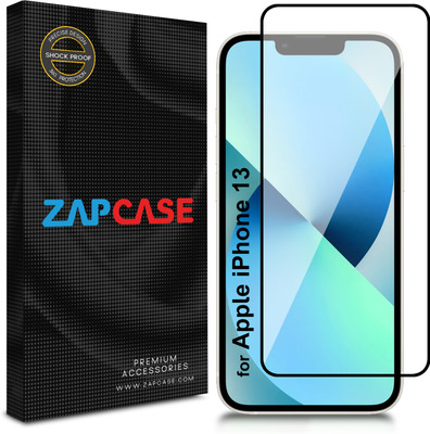 Zapcase Edge To Edge Tempered Glass for Apple iPhone 13(Pack of 1)