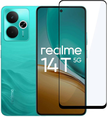 EITANSHA CREATION Edge To Edge Tempered Glass for realme 14T 5G, Realme 14T, Realme 12 Plus 5G, Realme 12 Plus, Oppo K13(Pack of 1)
