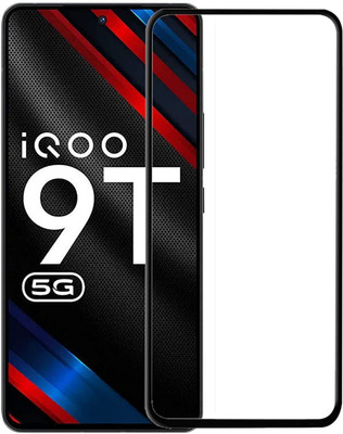 SEVEN7STAR Edge To Edge Tempered Glass for IQOO 9T 5G- -(Pack of 1)