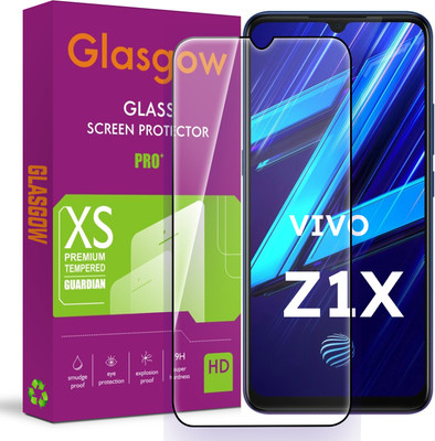 Glasgow Edge To Edge Tempered Glass for Vivo Z1X(Pack of 1)