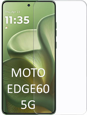NEXZONE Edge To Edge Tempered Glass for MOTO Edge 60, MOTOROLA Edge 60 5G(Pack of 1)