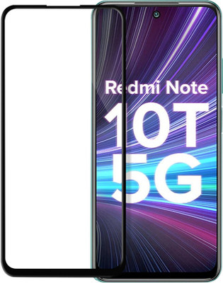 SRT Edge To Edge Tempered Glass for Mi Redmi Note 10T 5G(Pack of 1)