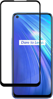 RCHJV Edge To Edge Tempered Glass for realme 6(Pack of 1)