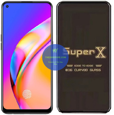 Resolute Edge To Edge Tempered Glass for Oppo F19 Pro, Super X Edge Glass, Super X Tempered Glass, Super X Screen Protector(Pack of 1)