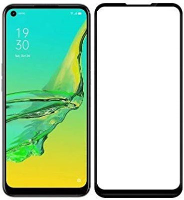 O2MG Edge To Edge Tempered Glass for OPPO A33, oppo a33(Pack of 1)