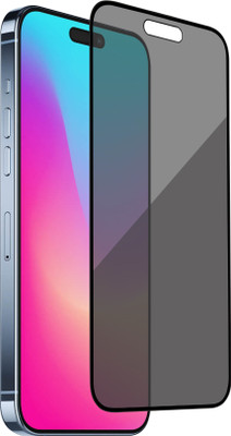 GLOBAL NOMAD Edge To Edge Tempered Glass for APPLE Iphone 15 Pro(Pack of 1)