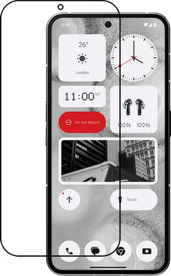Flipkart SmartBuy Edge To Edge Tempered Glass for Nothing Phone (2), Nothing Phone 2(Pack of 1)