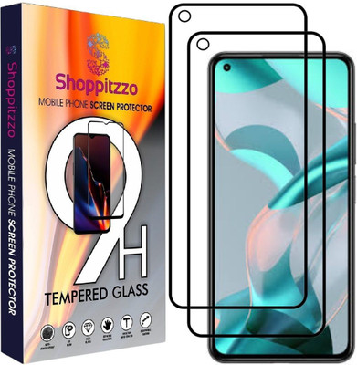 Shoppitzzo Edge To Edge Tempered Glass for Reame GT,GT Master edition,X7 Max/*NeoShield*Tempered Glass/Full Screen Coverage-Edge to Edge/9H(Pack of 2)
