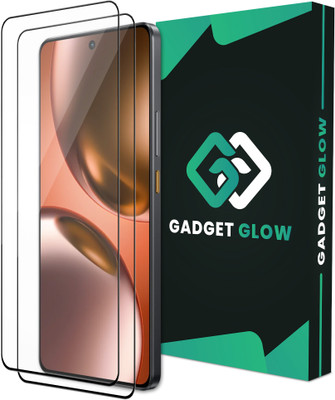 Gadget Glow Edge To Edge Tempered Glass for Realme GT 7T 5G, Realme GT 7T, Realme GT 7 5G, Realme GT 7(Pack of 2)