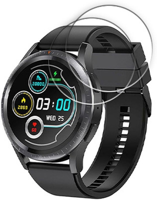ARBAN Edge To Edge Tempered Glass for itel Smartwatch 1GS 1.32 inch SMARTWATCH SCREEN GUARD(Pack of 2)