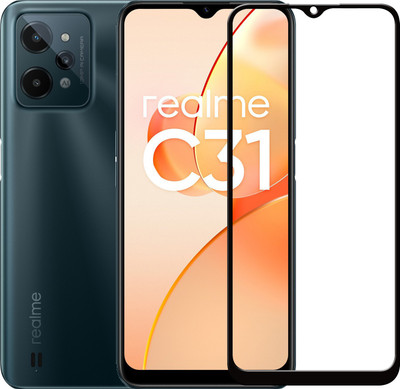 Gorilla Glass Edge To Edge Tempered Glass for Realme C31(Pack of 1)