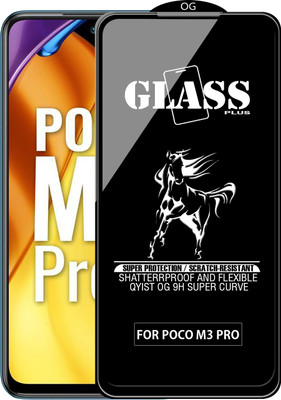Qyist Edge To Edge Tempered Glass for POCO M3 PRO 5G(Pack of 1)